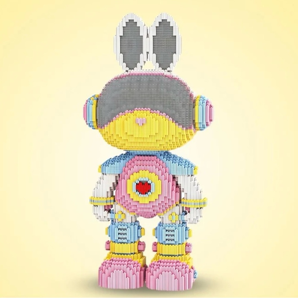TEDDY BLOCKS “Futuristic Bunny”